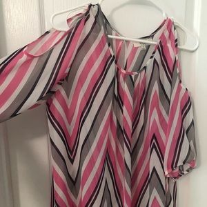 Boutique, cold shoulder shirt